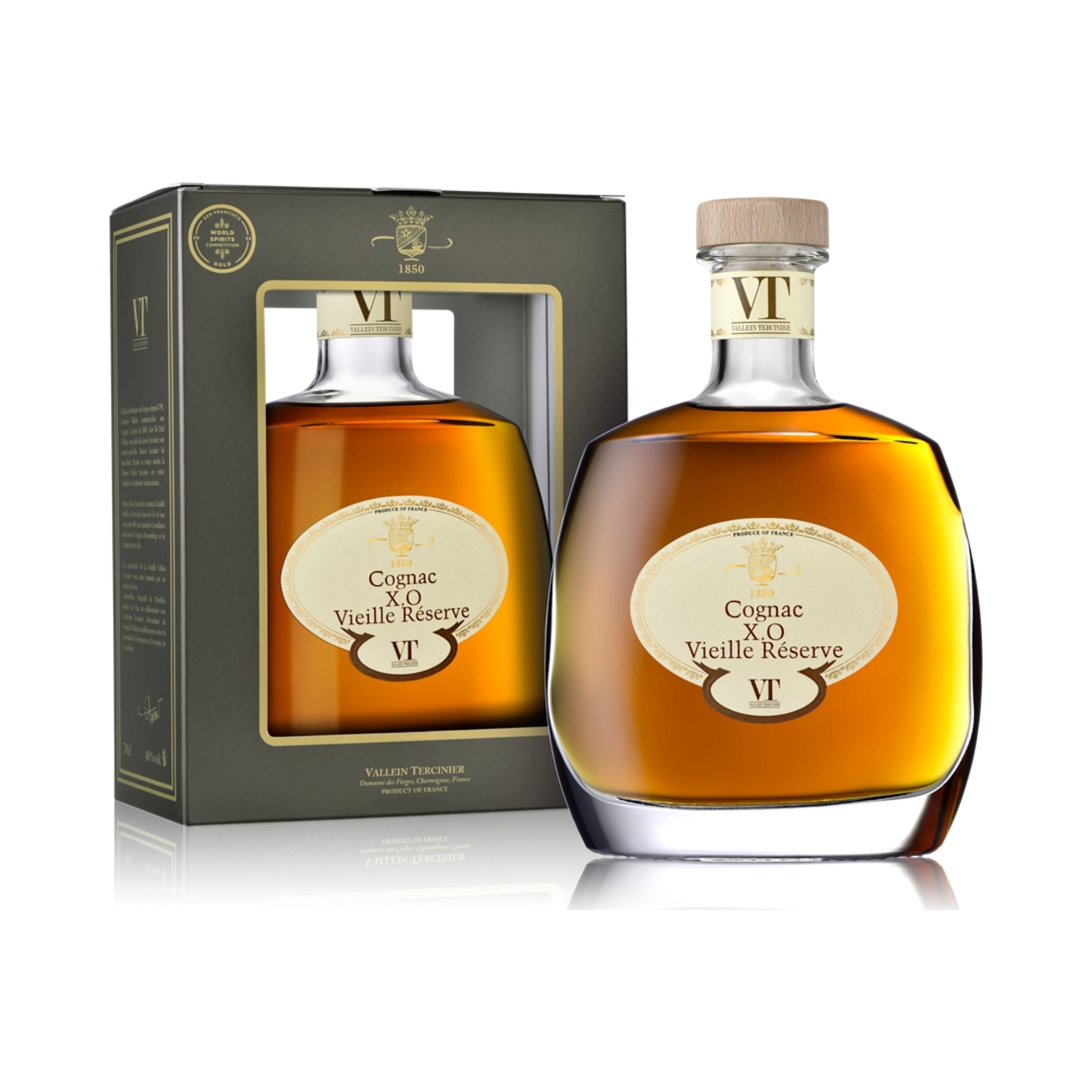 Vallein Tercinier Cognac XO Greg (case of 6) – Canadian Liquor Store