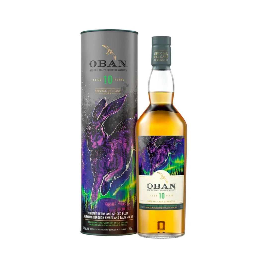 Oban Natural Cask Strength 10 Year Old Special Release Single Malt Scotch Whisky 2022