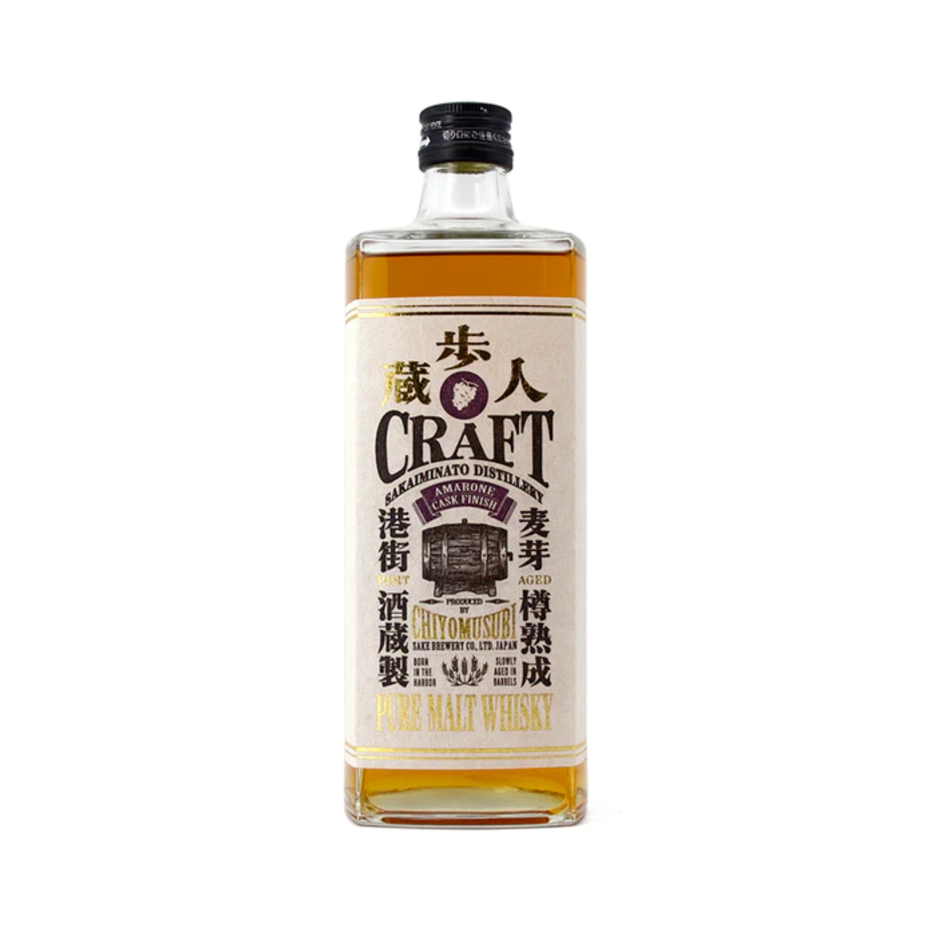 Chiyomusubi Pure Malt Whisky Amarone (case of 6) – Canadian Liquor