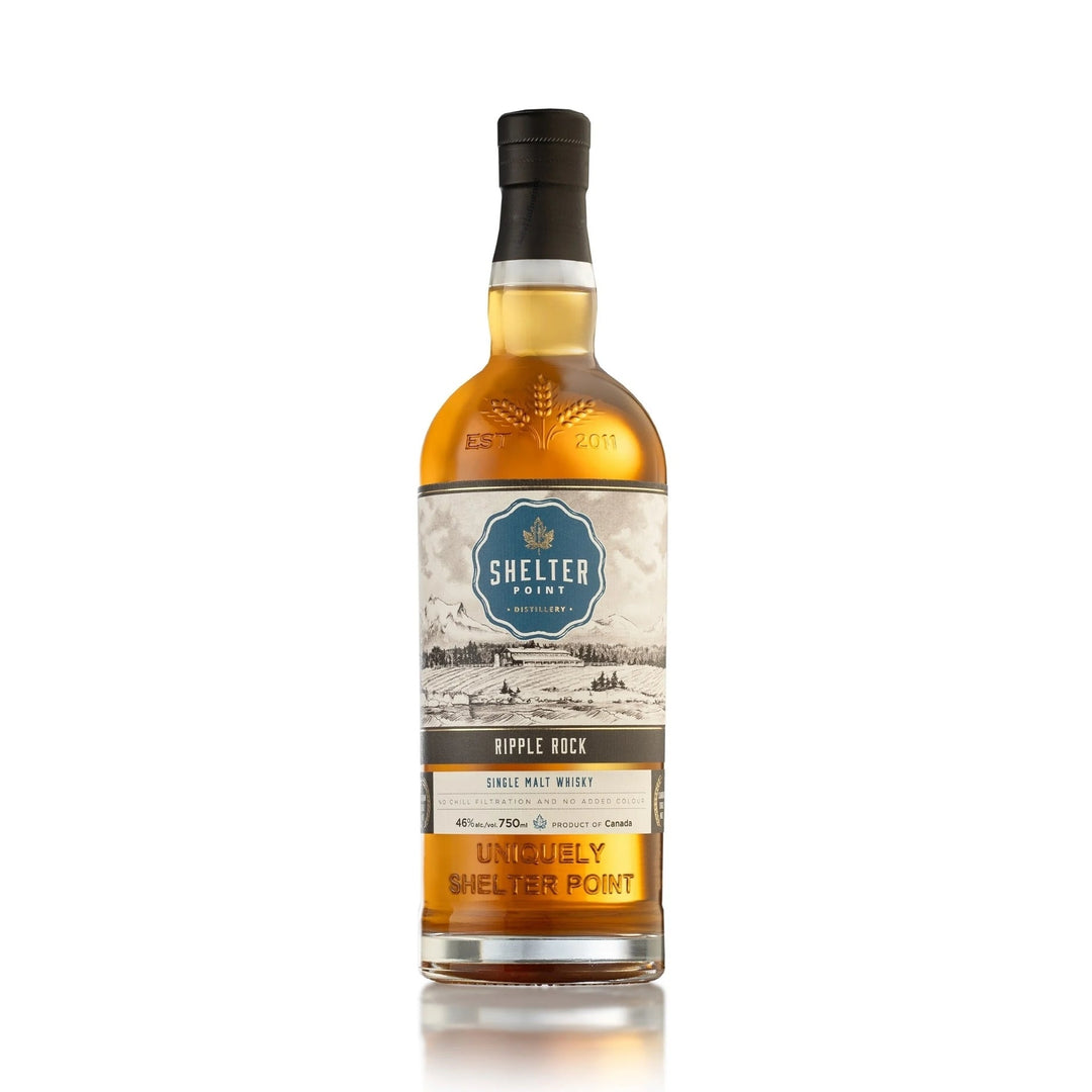Shelter Point Distillery 'Ripple Rock' Single Malt Whisky (case of 6)