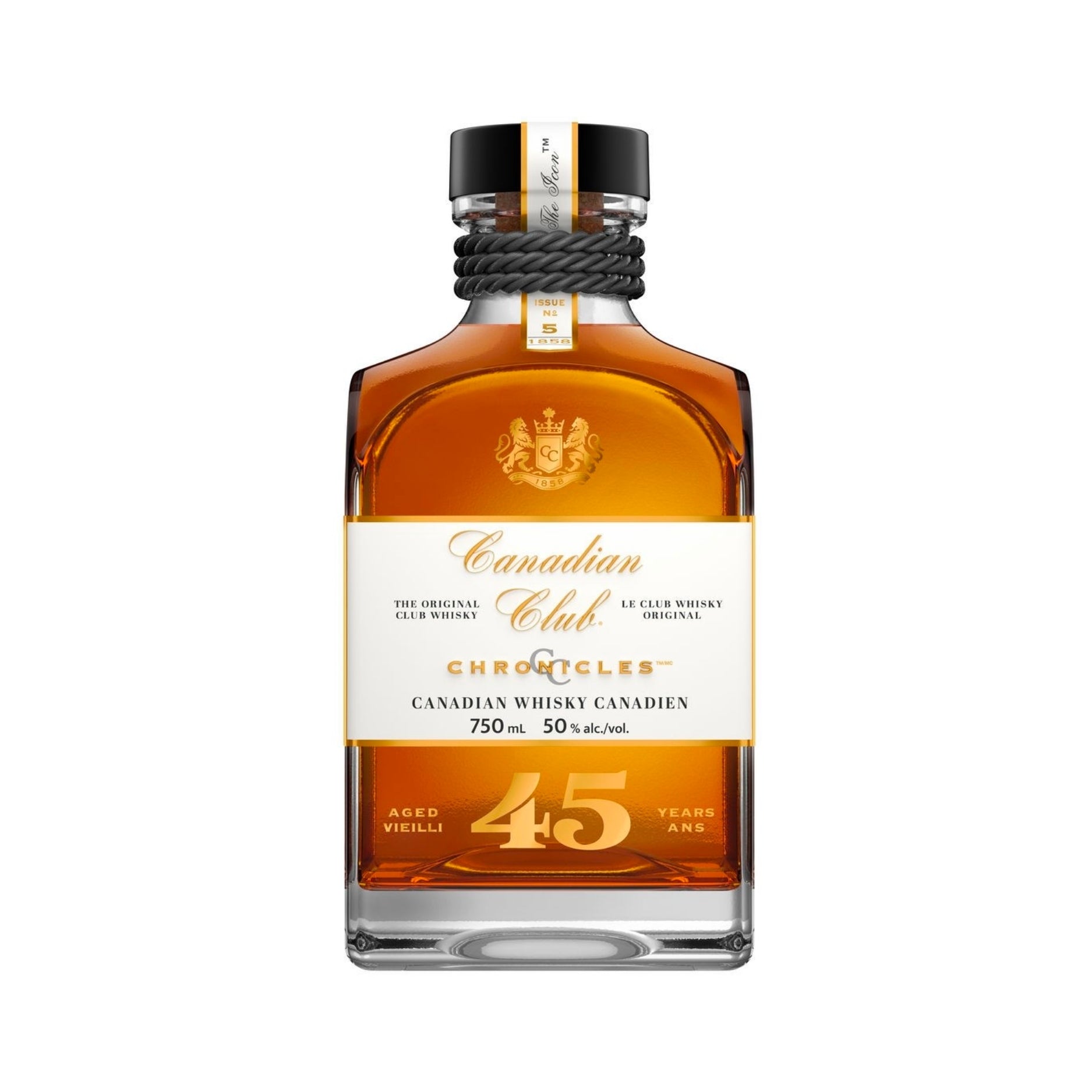 Canadian Club Chronicles 45 Year Old Whisky – Canadian Liquor Store