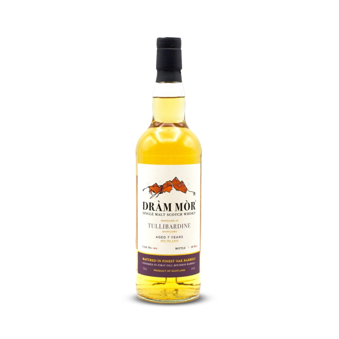 Dram Mor Tullibardine 7 Year Old Single Malt Scotch Whisky (case of 6)