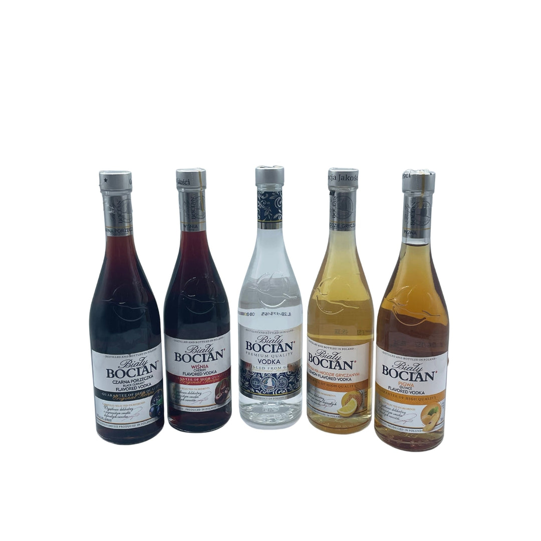 BIALY BOCIAN VODKA 200ML MIXED PACK