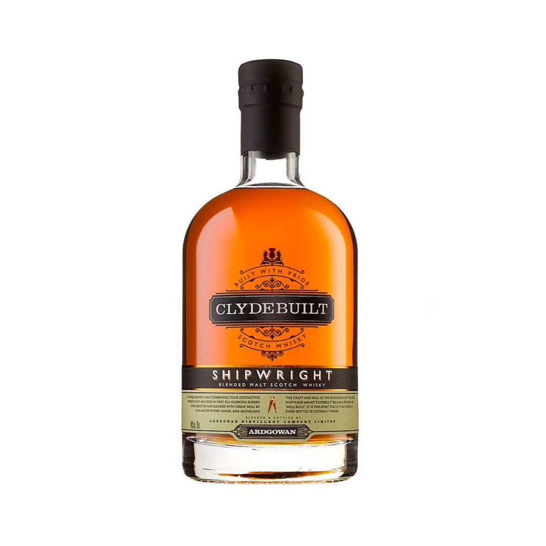 Ardgowan Distillery Clydebuilt Shipwright Blended Malt Scotch Whisky (case of 6)