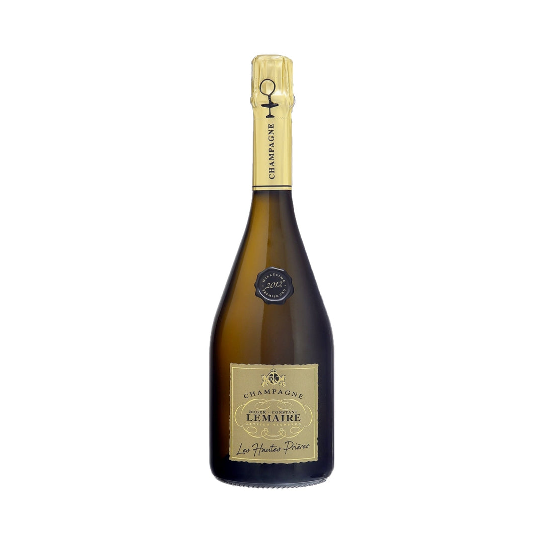 Roger-Constant Lemaire 'Cuvee Les Hautes Prieres' Blanc De Blancs Premier Cru 2012 (case of 6)