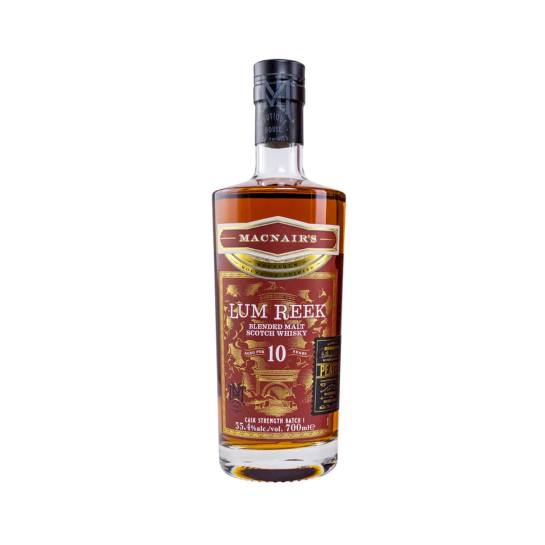 Macnair'S 'Lum Reek' Peated 10 Year Old Blended Malt Scotch Whisky (case of 6)