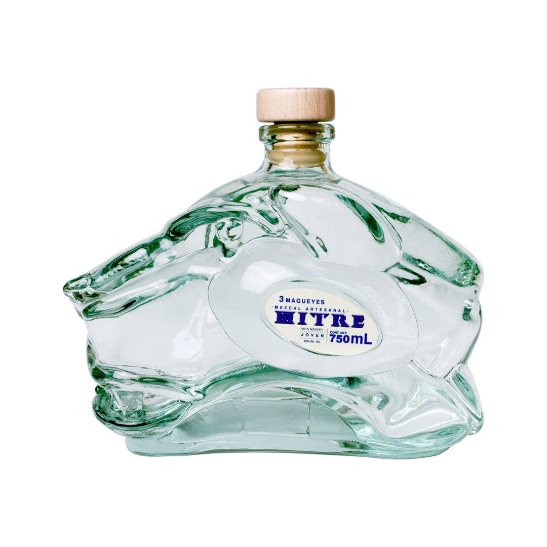 Mitre Artesanal Triple Agave Mezcal (Clear Bottle)