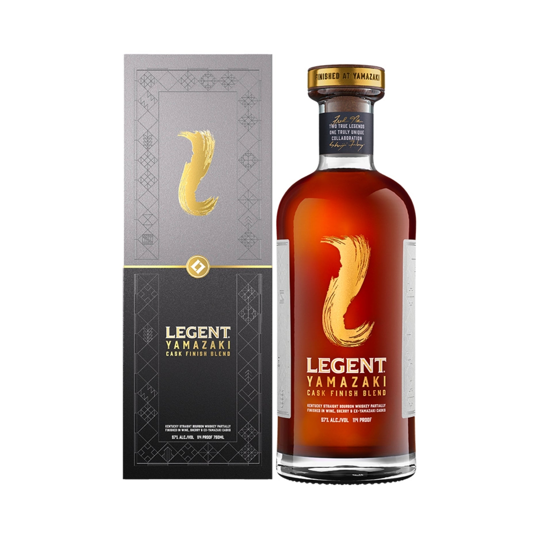 Legent Yamazaki Cask Finish Blend Kentucky Straight Bourbon